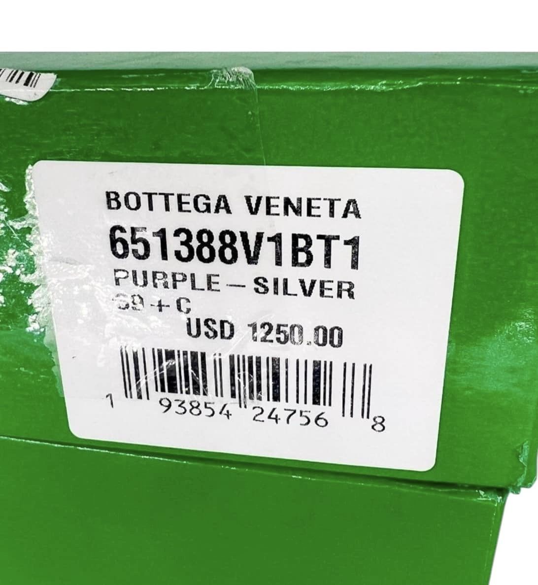 BOTTEGA VENETA Metallic Mesh Square Toe Lace Wrap Sandals Size EU39.5