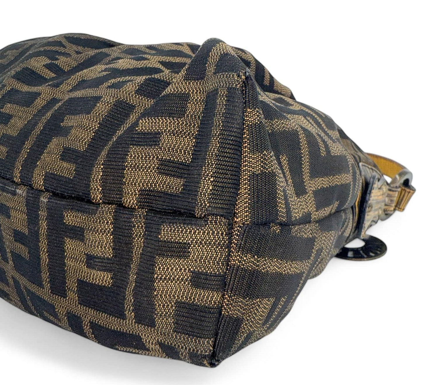 JANUARY GIVEAWAY - FENDI Chef FF Zucca Logo Canvas Hobo Shoulder Bag