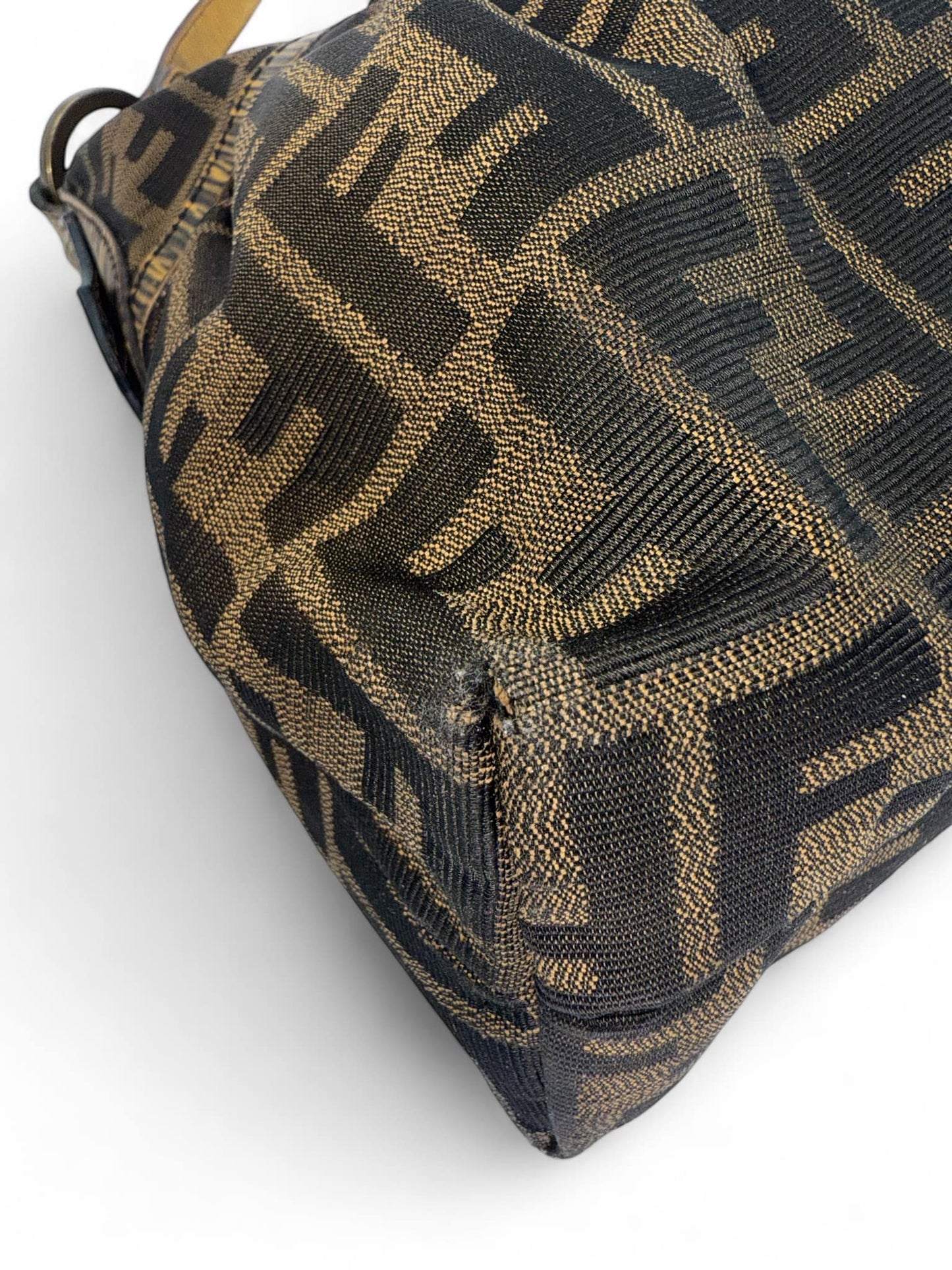 JANUARY GIVEAWAY - FENDI Chef FF Zucca Logo Canvas Hobo Shoulder Bag