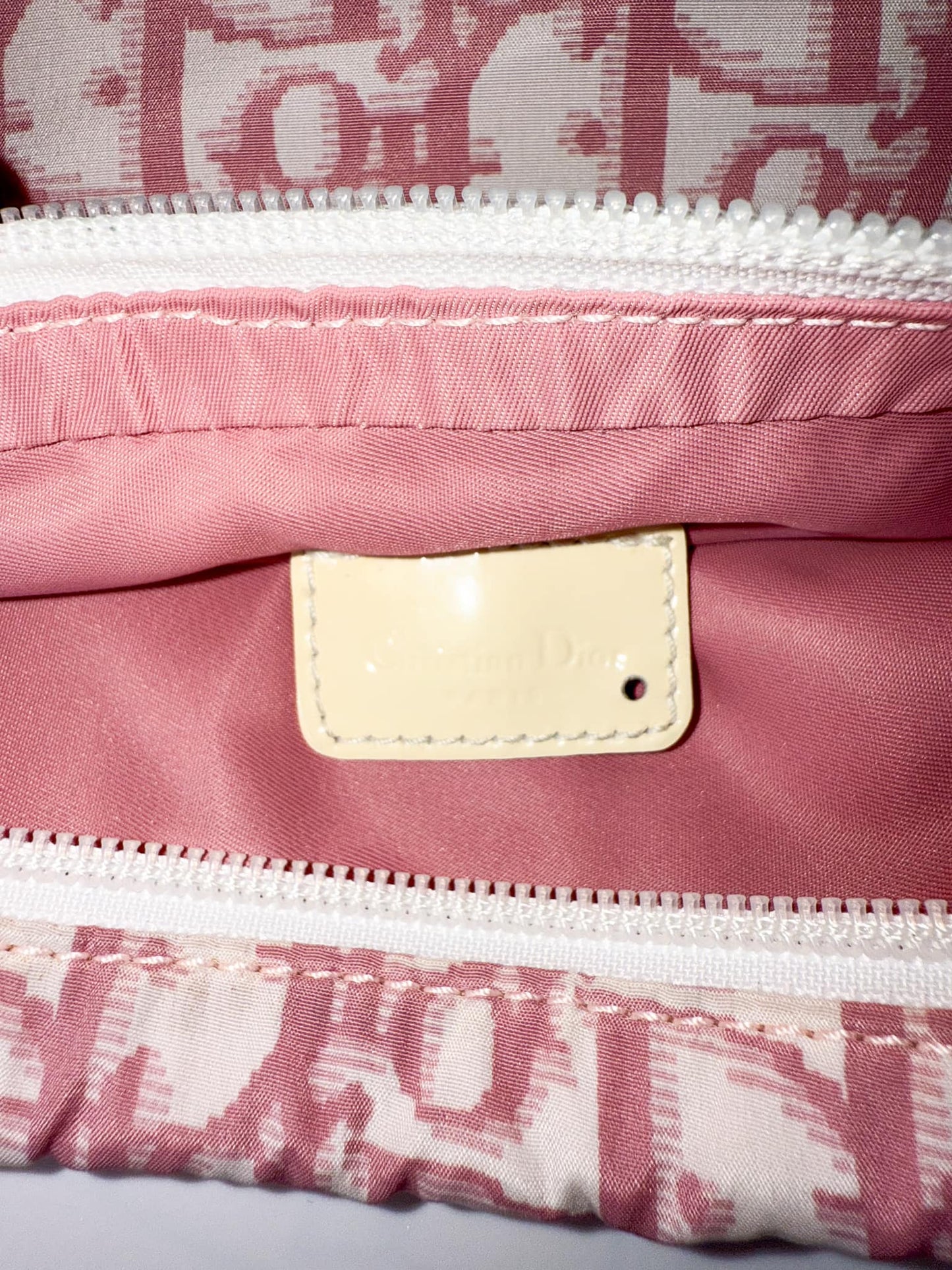 CHRISTIAN DIOR Vintage 2004 Pink Girly Trotter Belt Bag