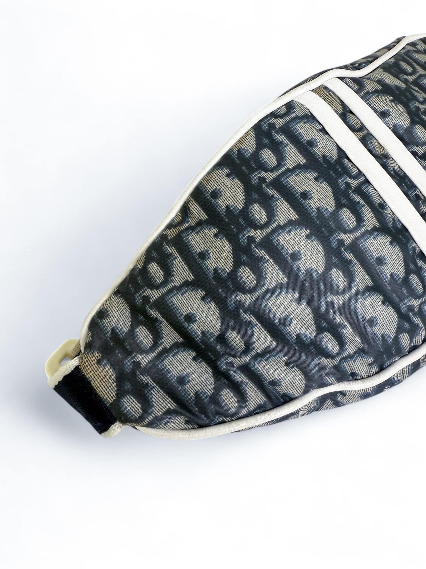 CHRISTIAN DIOR Vintage 2003 Navy Blue Trotter Nylon Belt Bag