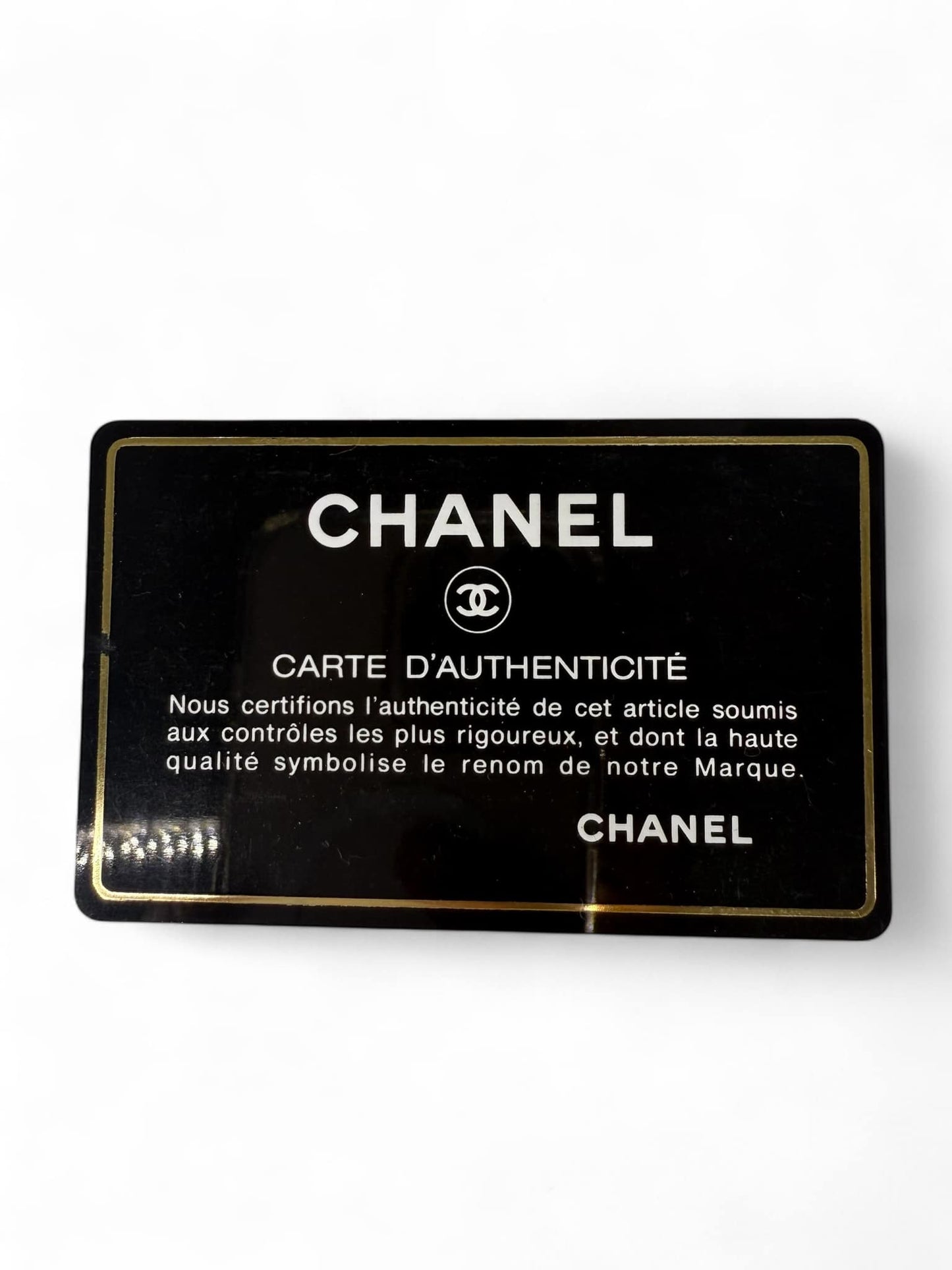 CHANEL Vintage 2007 Black Lambskin Leather CC Logo Medium Shoulder Bag