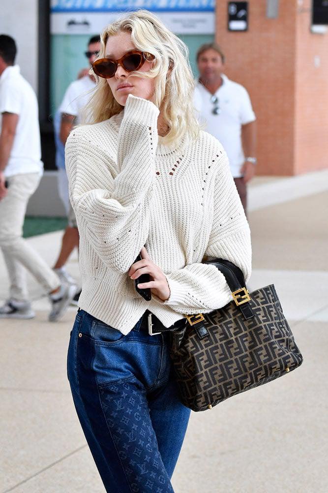 FENDI Vintage FF Zucca Tote Bag