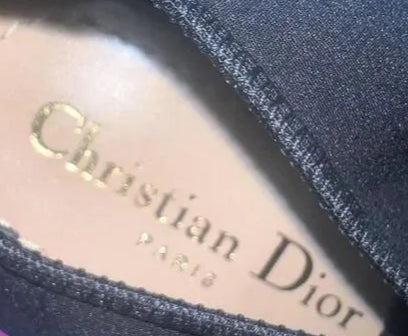 CHRISTIAN DIOR Spring 2019 Runway Black Strappy Flat Sandals IT36