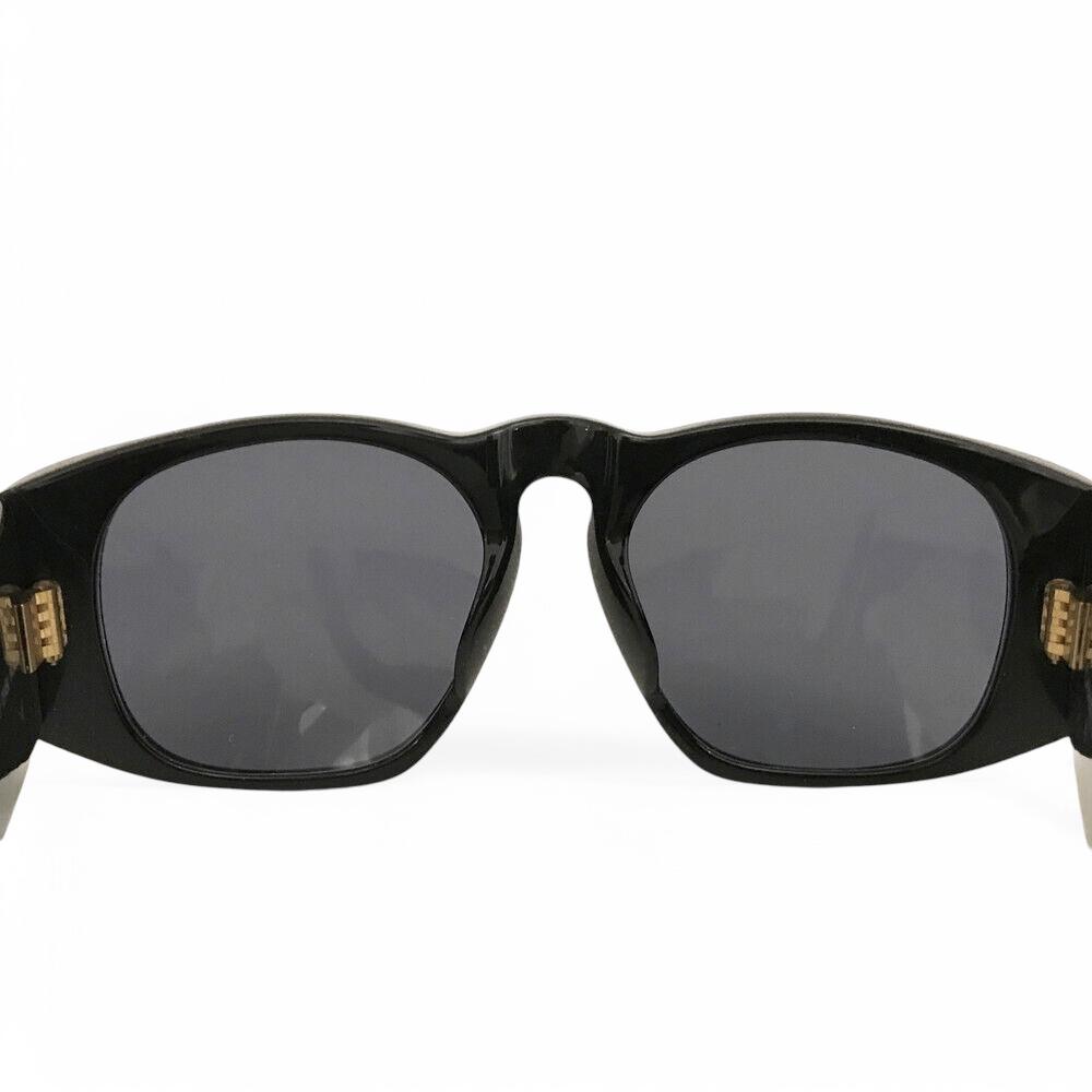 CHANEL Black Quilted CC Logo Sunglasses