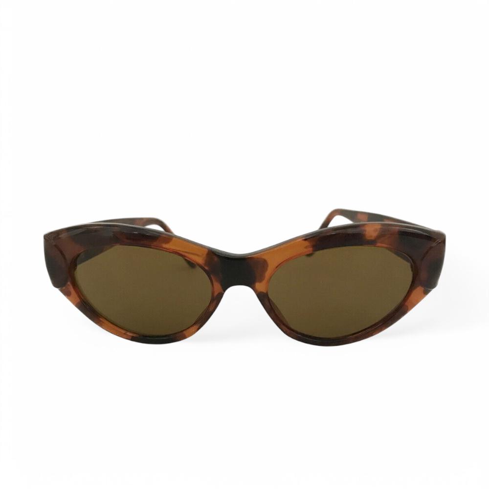 CHANEL Tortoise Shell CC Sunglasses Brown
