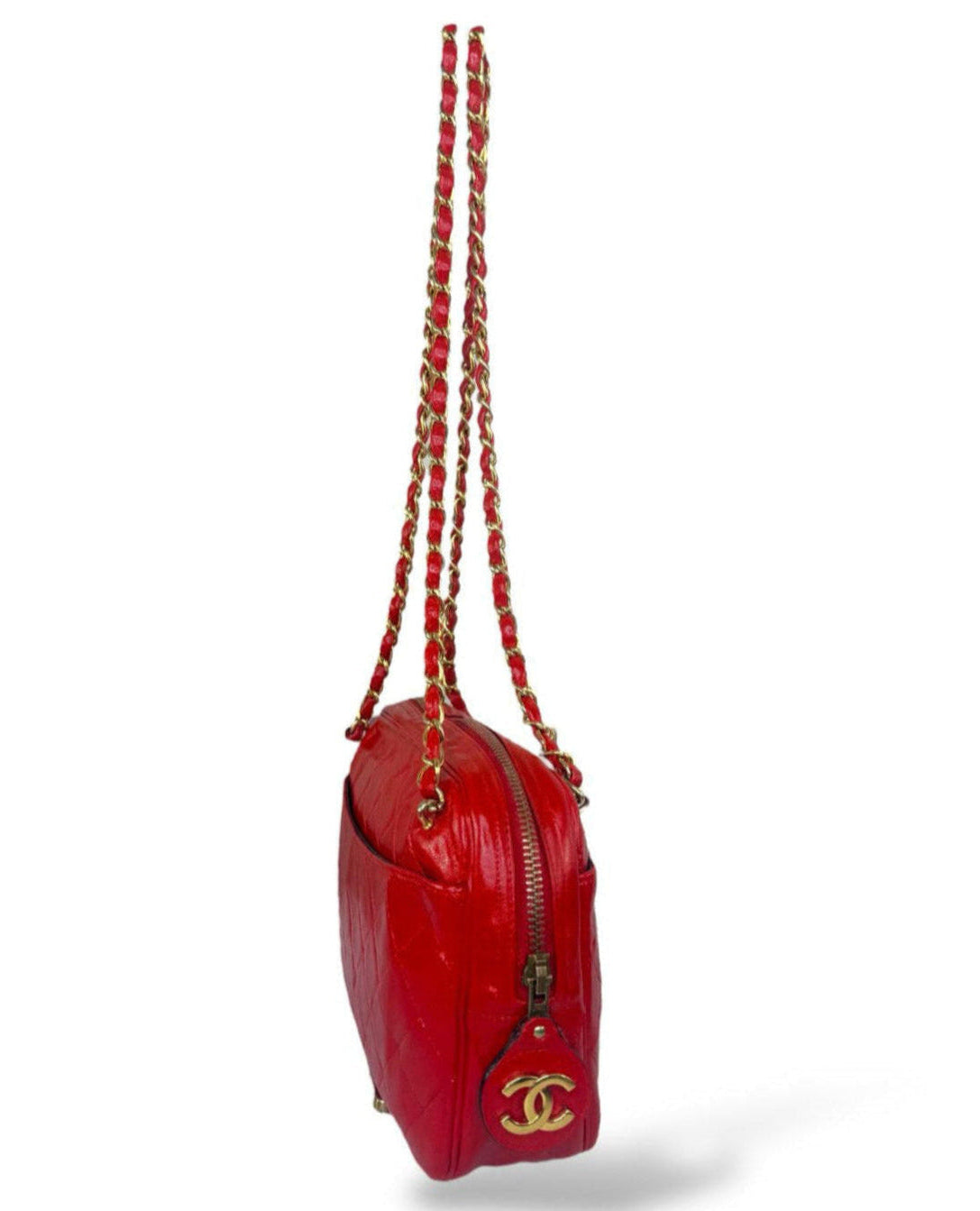 CHANEL Vintage CC Logo Shoulder Purse