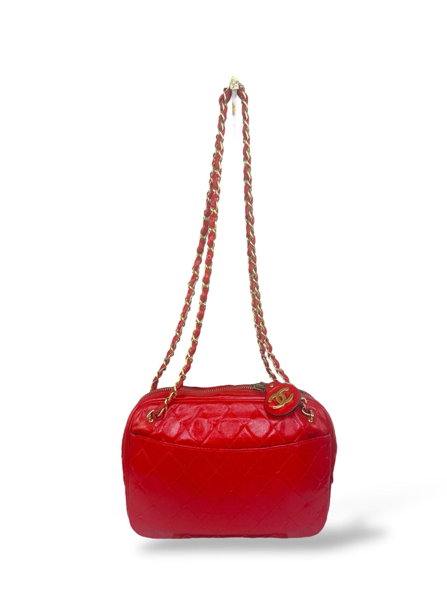 CHANEL Vintage CC Logo Shoulder Purse