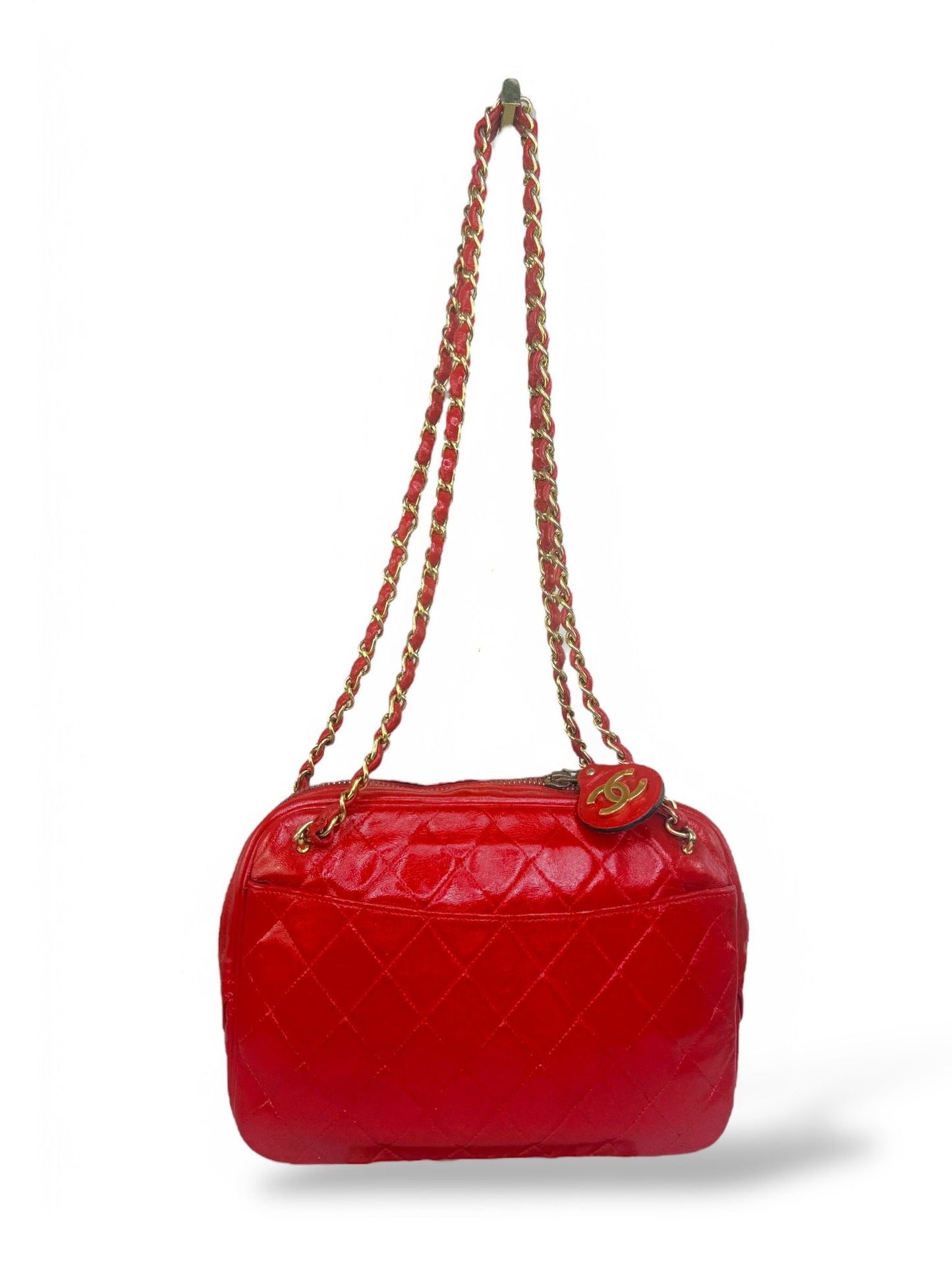 CHANEL Vintage CC Logo Shoulder Purse