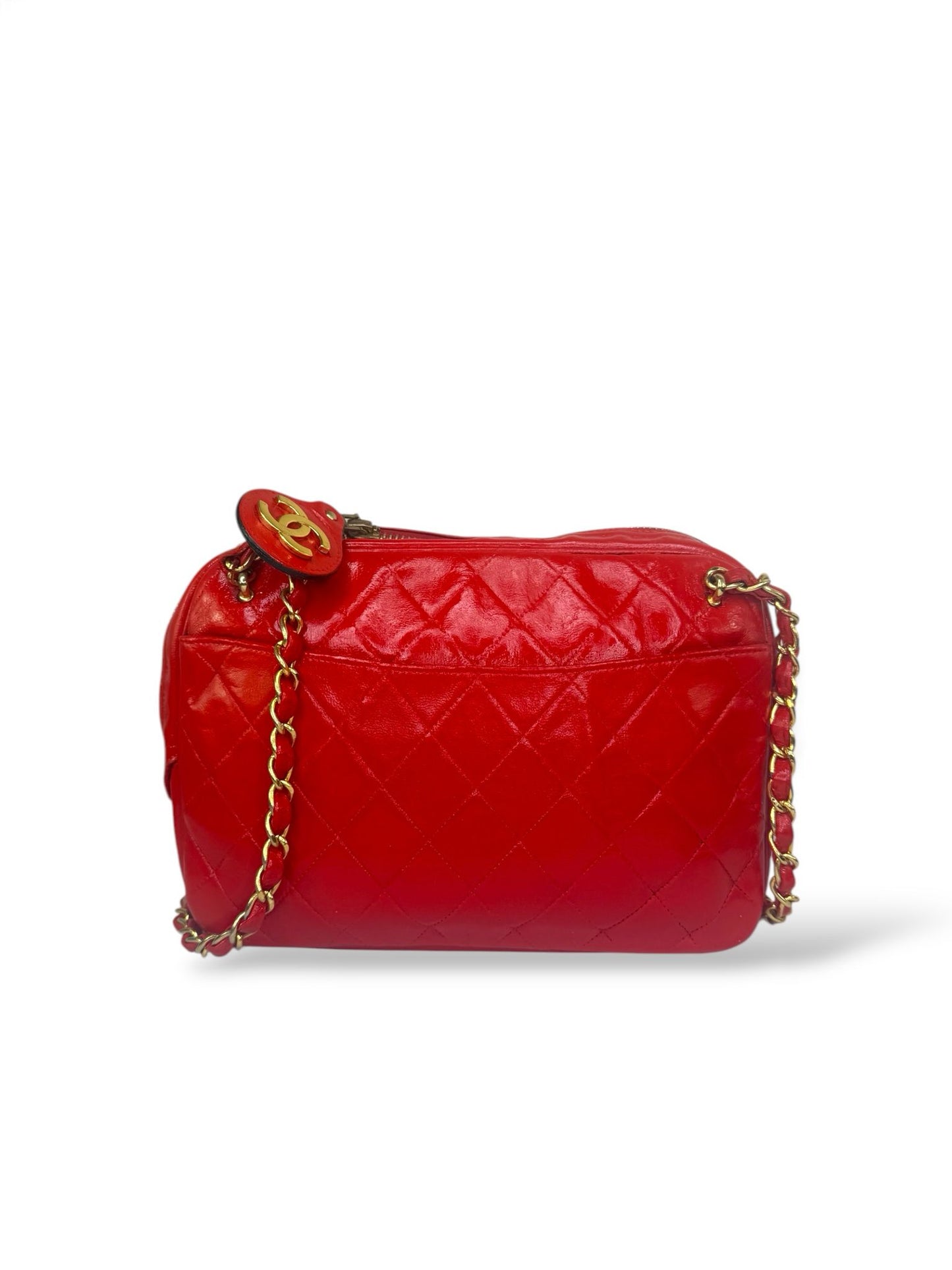 CHANEL Vintage CC Logo Shoulder Purse