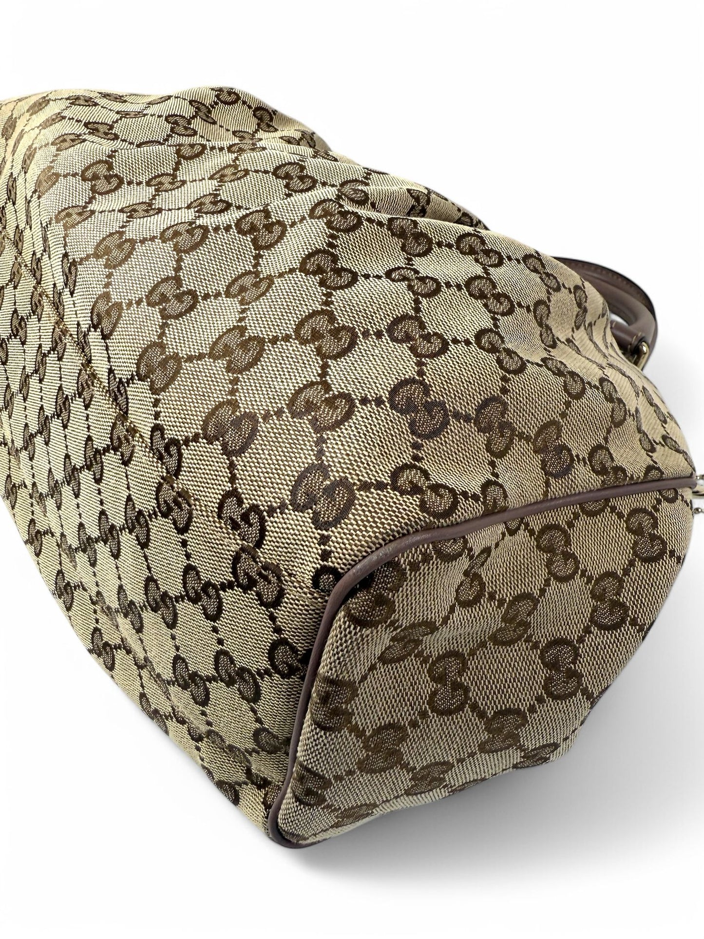 GUCCI GG Logo Sukey Tote Bag