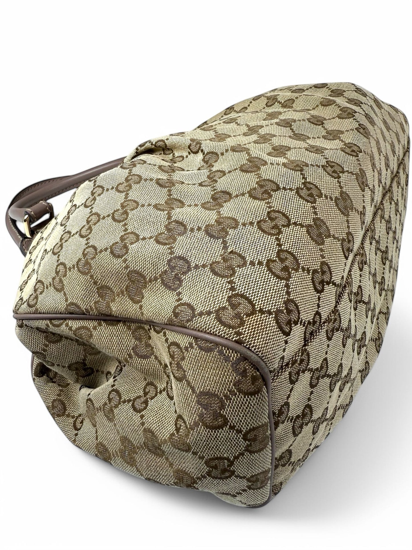 GUCCI GG Logo Sukey Tote Bag