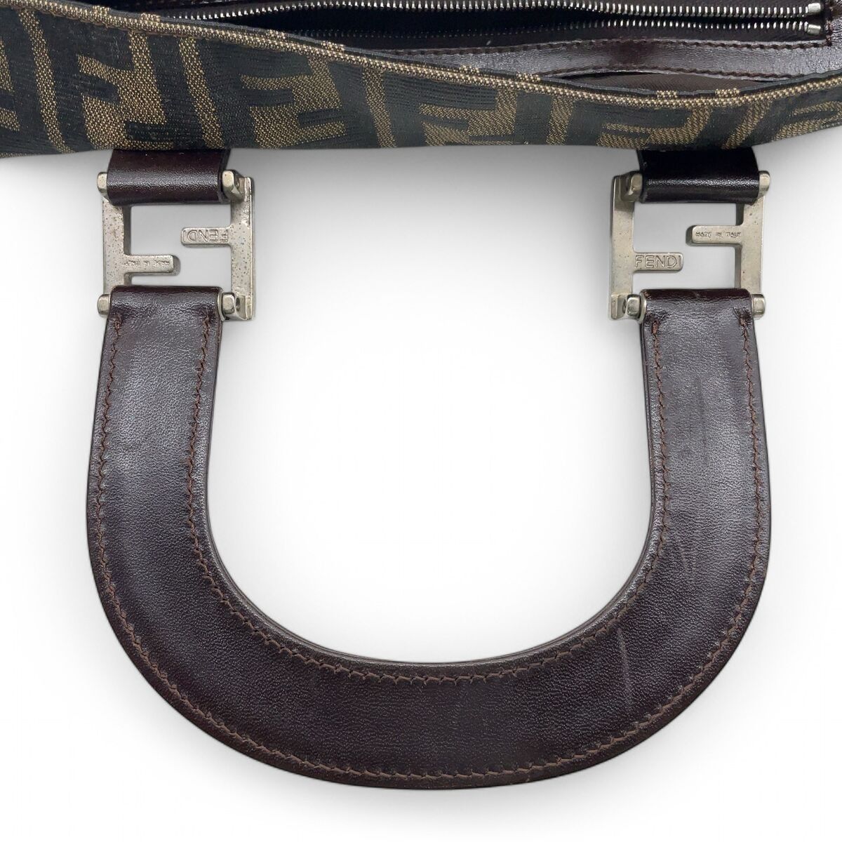 FENDI Vintage FF Zucca Tote Bag