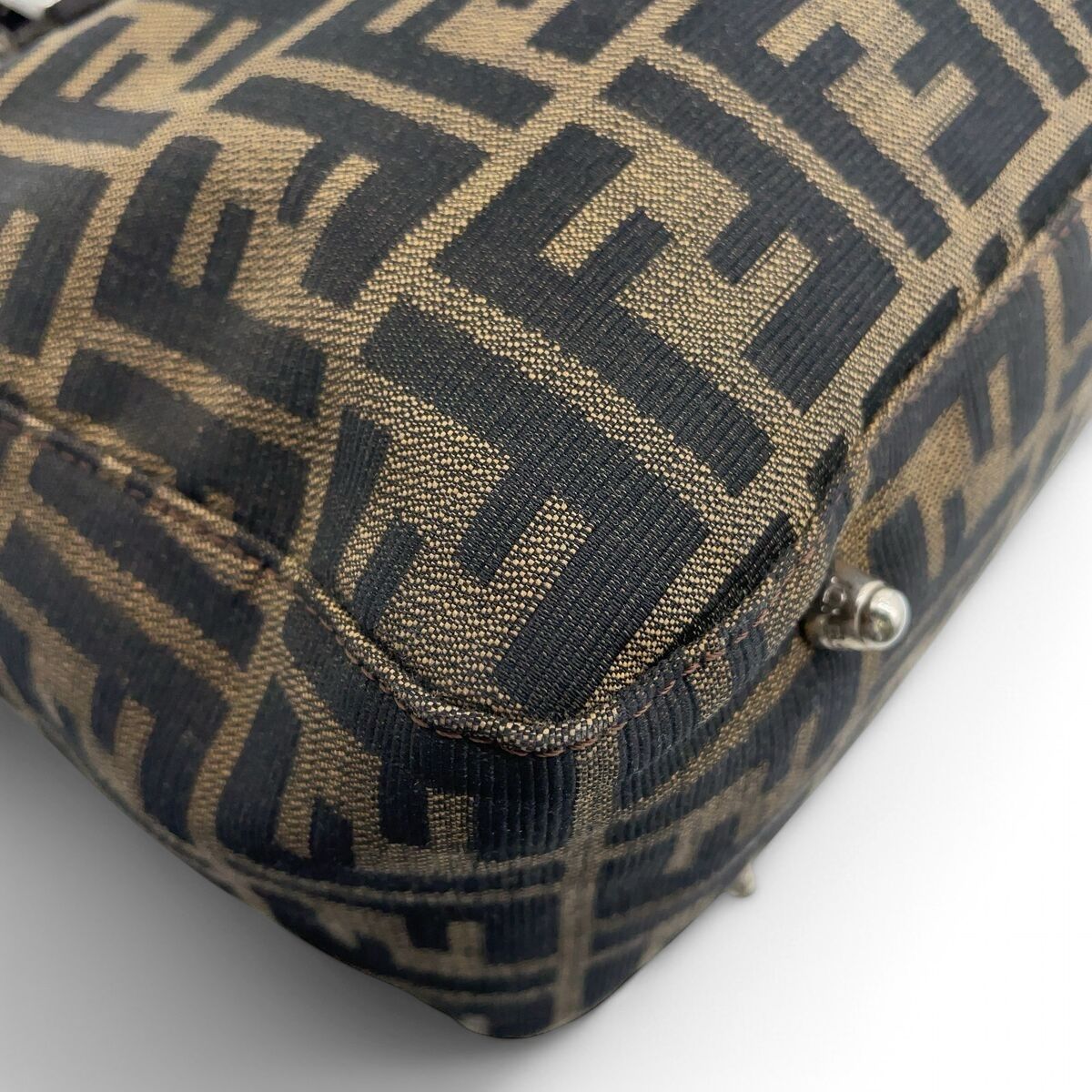 FENDI Vintage FF Zucca Tote Bag