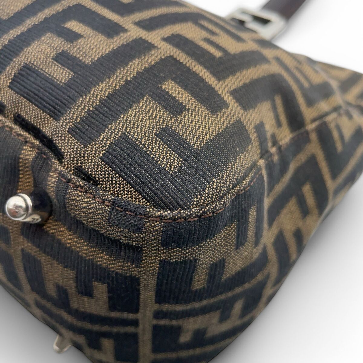 FENDI Vintage FF Zucca Tote Bag