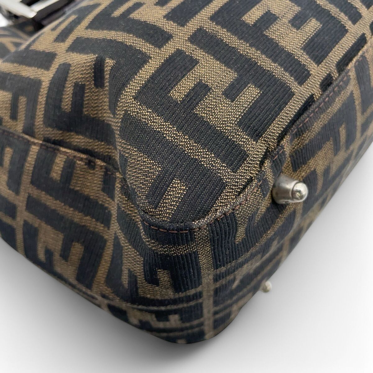 FENDI Vintage FF Zucca Tote Bag