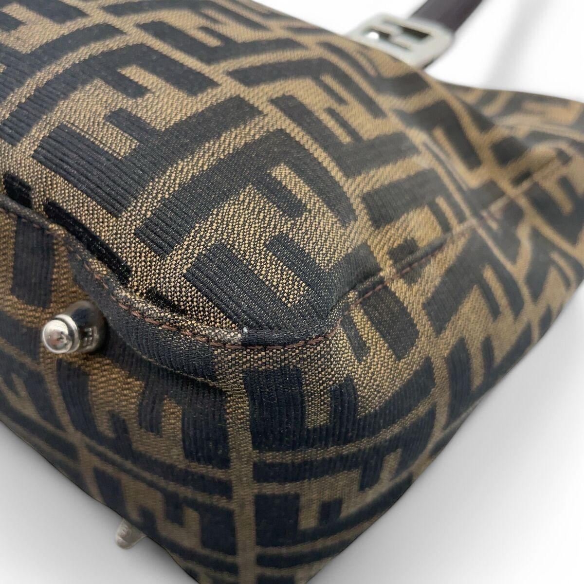 FENDI Vintage FF Zucca Tote Bag