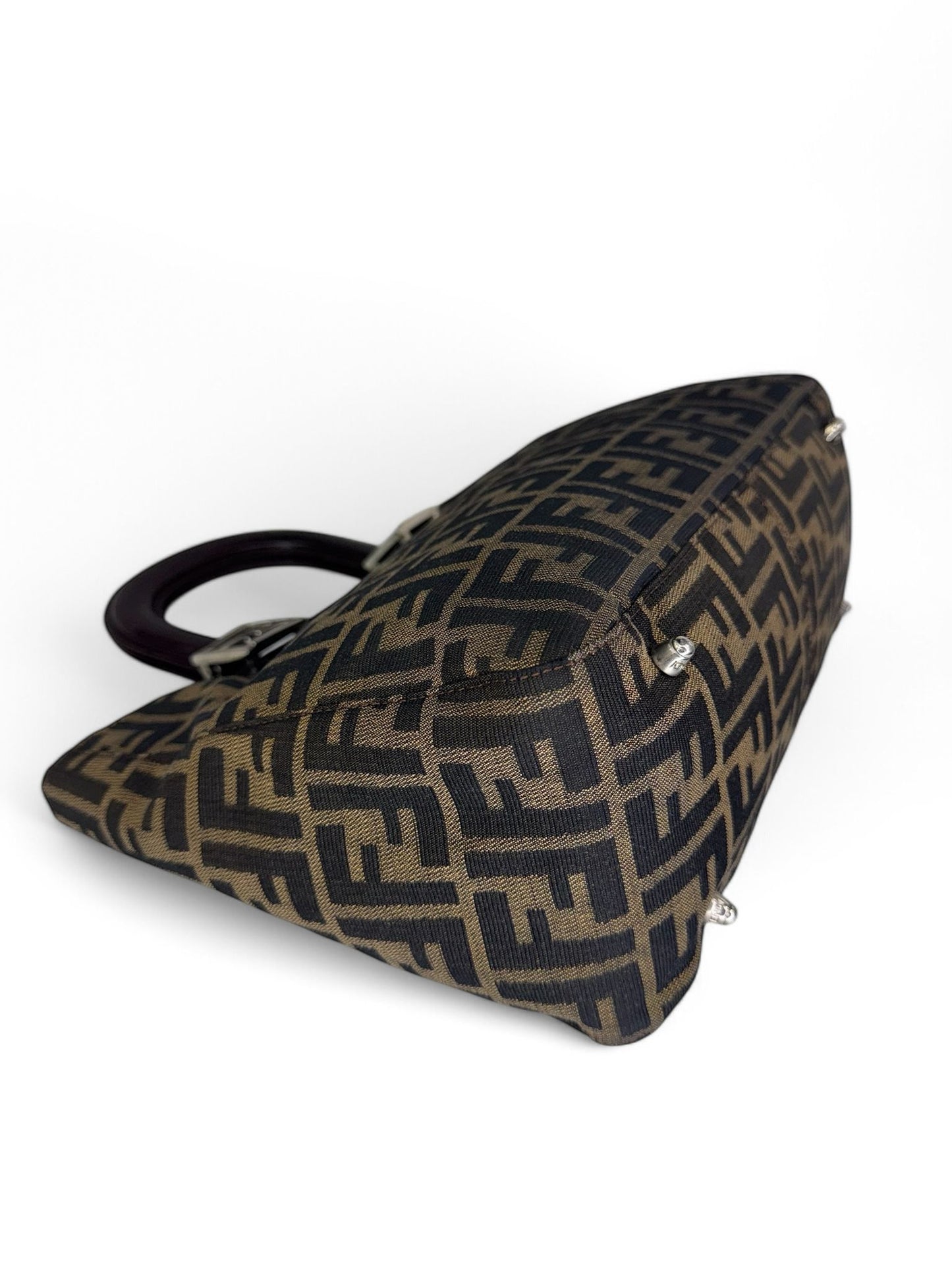 FENDI Vintage FF Zucca Tote Bag