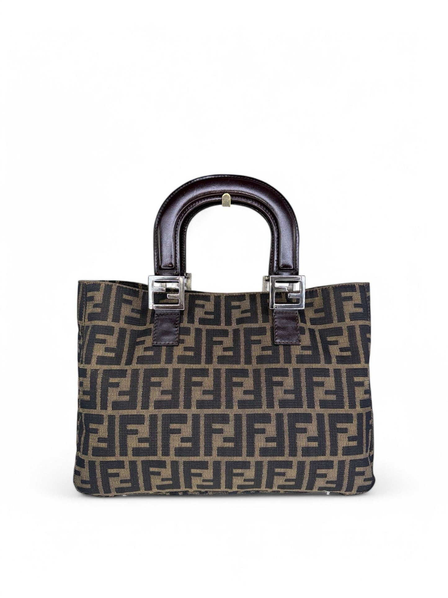 FENDI Vintage FF Zucca Tote Bag