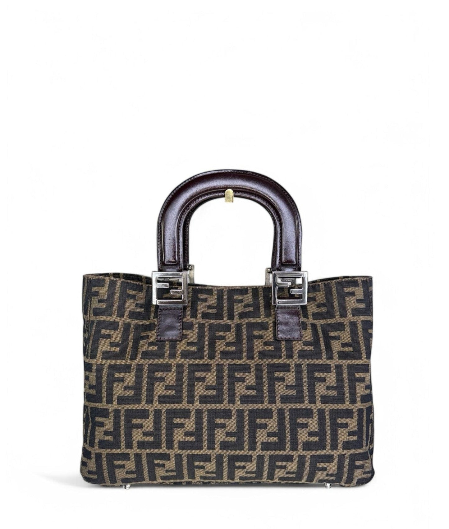 FENDI Vintage FF Zucca Tote Bag