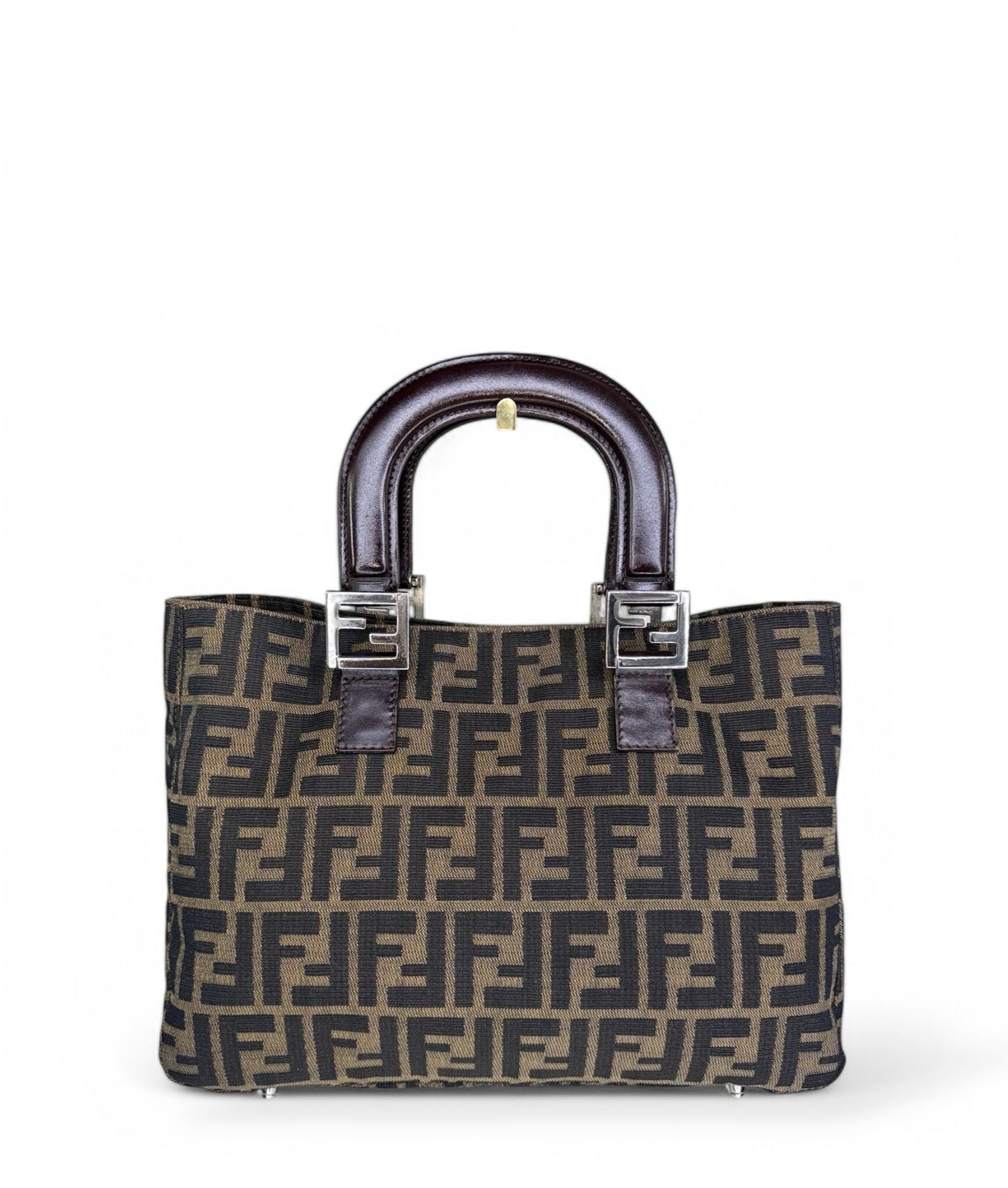 FENDI Vintage FF Zucca Tote Bag