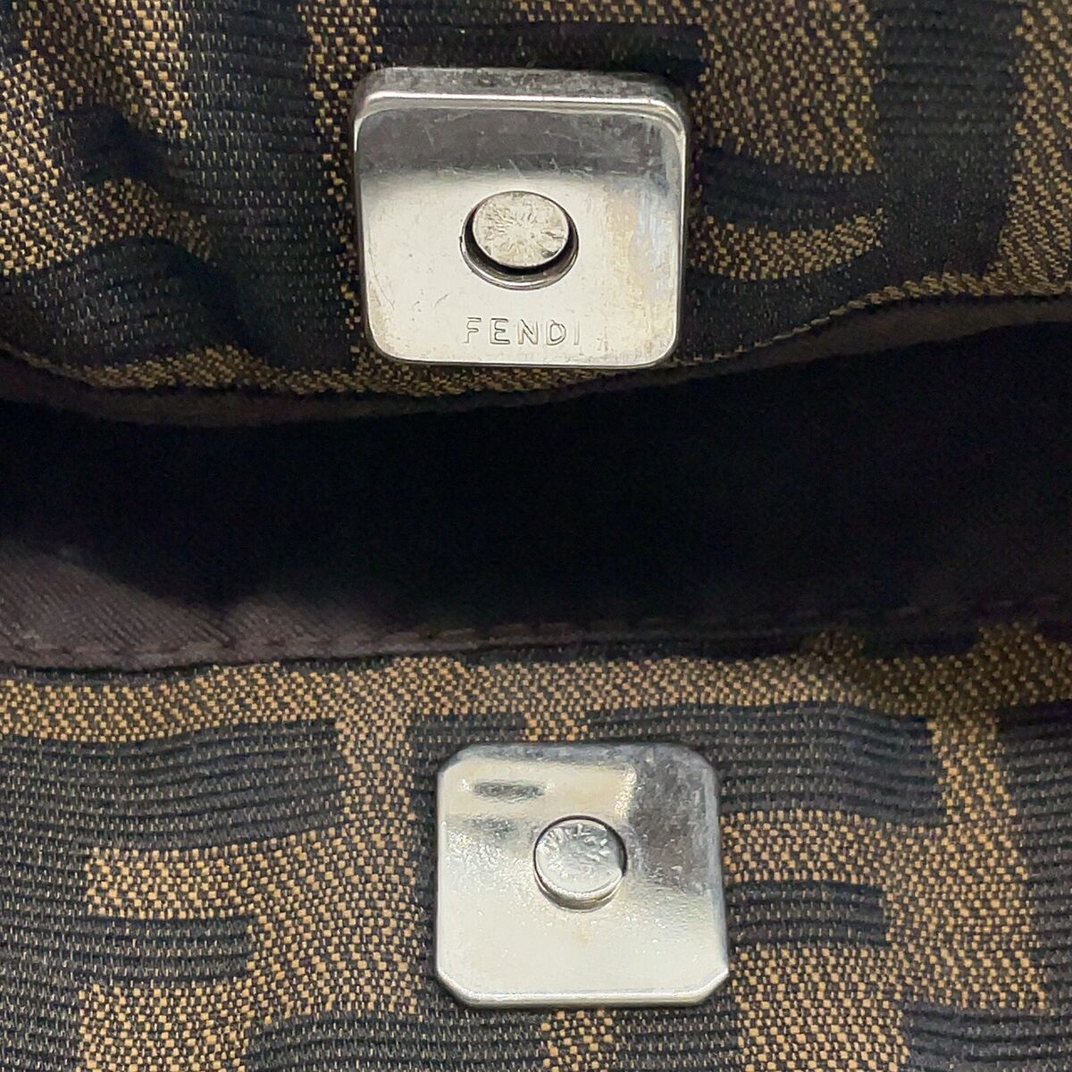 FENDI Vintage FF Zucca Tote Bag