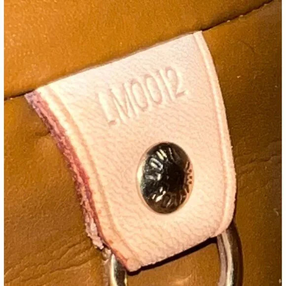 LOUIS VUITTON LV Monogram Brown Vernis Houston MM Patent Leather Shoulder Bag