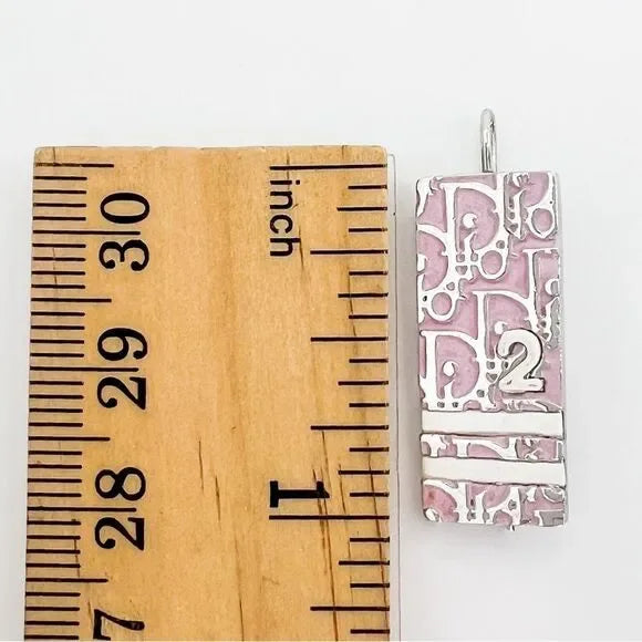 Rare Vintage Christian DIOR By John Galliano 2004 Girly Collection CD Earring