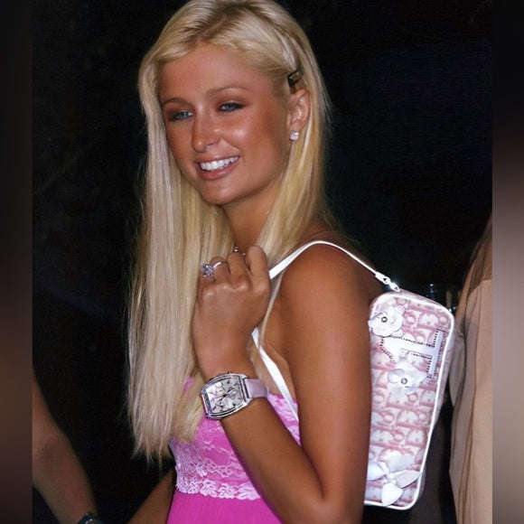 CHRISTIAN DIOR Vintage 2004 Pink Girly Trotter Belt Bag
