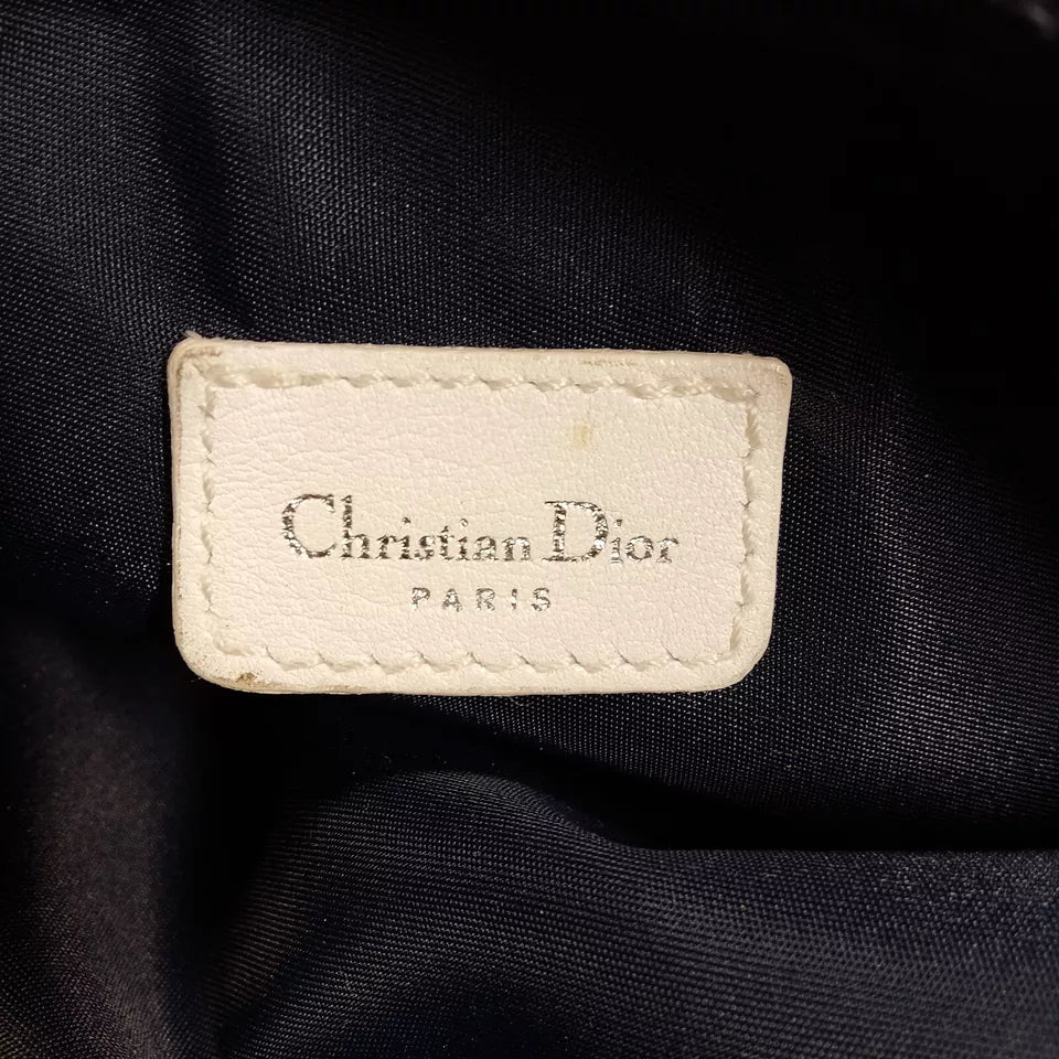 CHRISTIAN DIOR Vintage 2003 Navy Blue Trotter Nylon Belt Bag