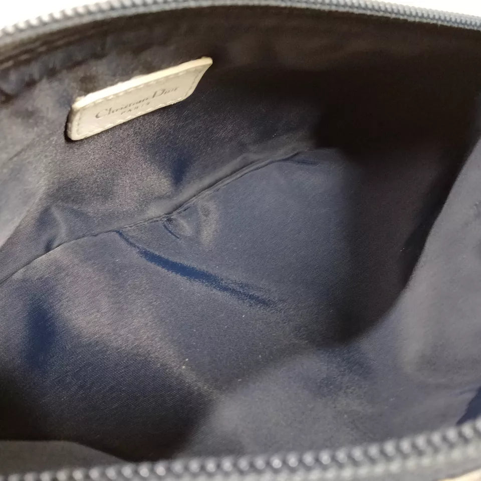 CHRISTIAN DIOR Vintage 2003 Navy Blue Trotter Nylon Belt Bag