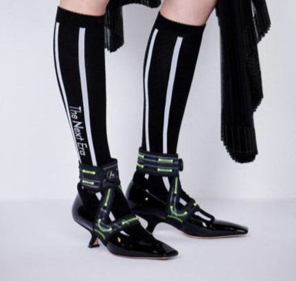 DIOR X ROGER VIVIER 62-66 Black Patent Leather Pumps IT36.5