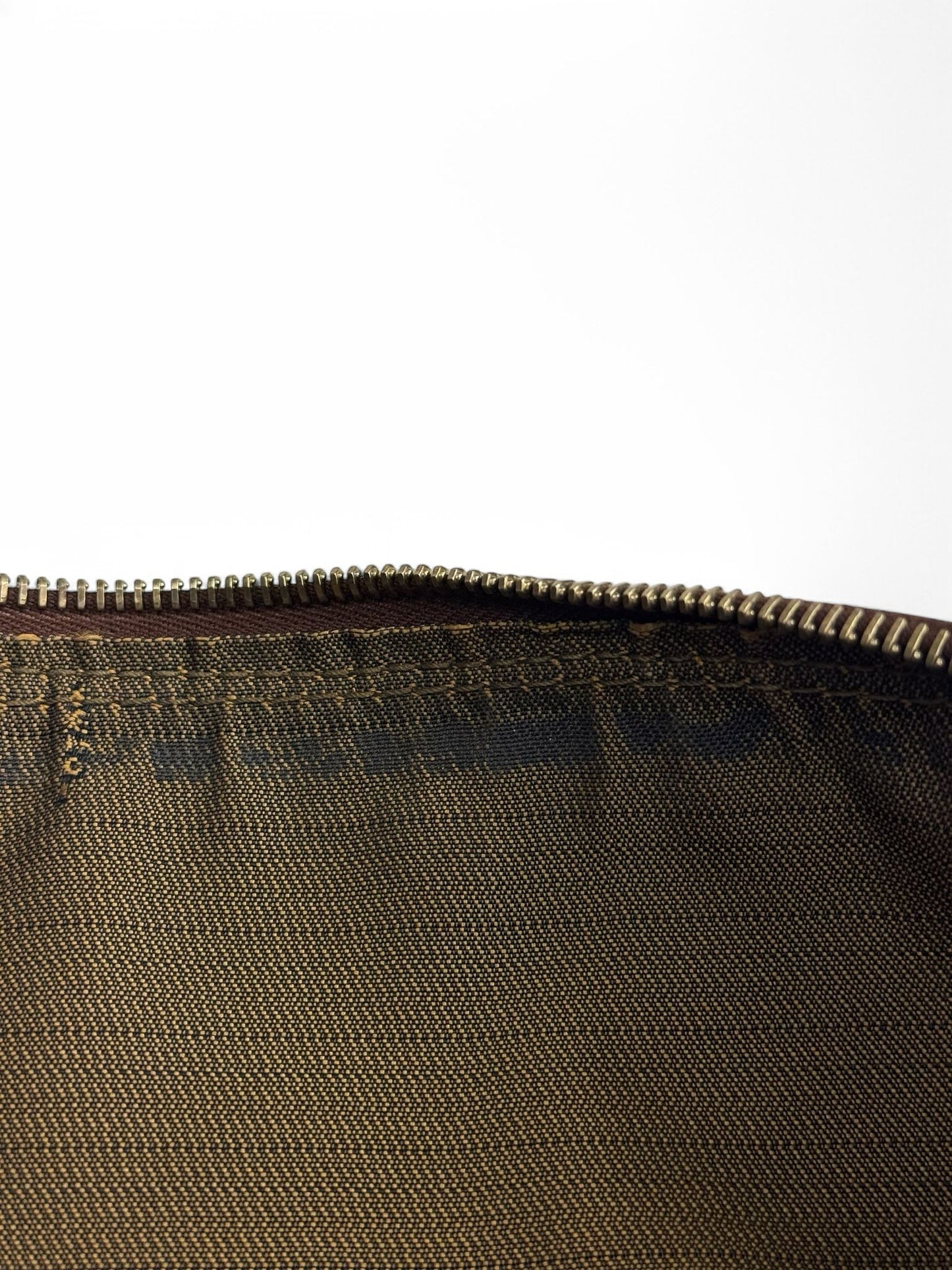 FENDI FF Zucca Hobo Shoulder Bag