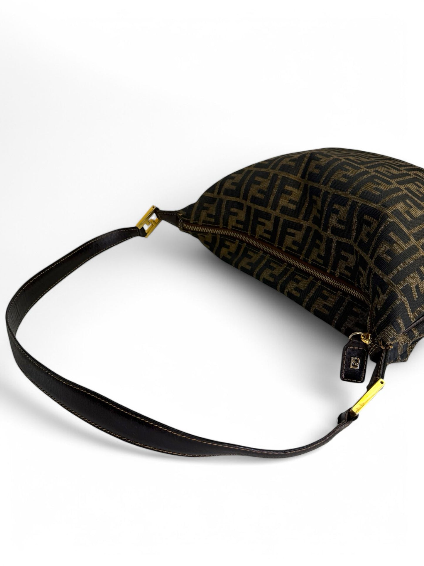 FENDI FF Zucca Hobo Shoulder Bag