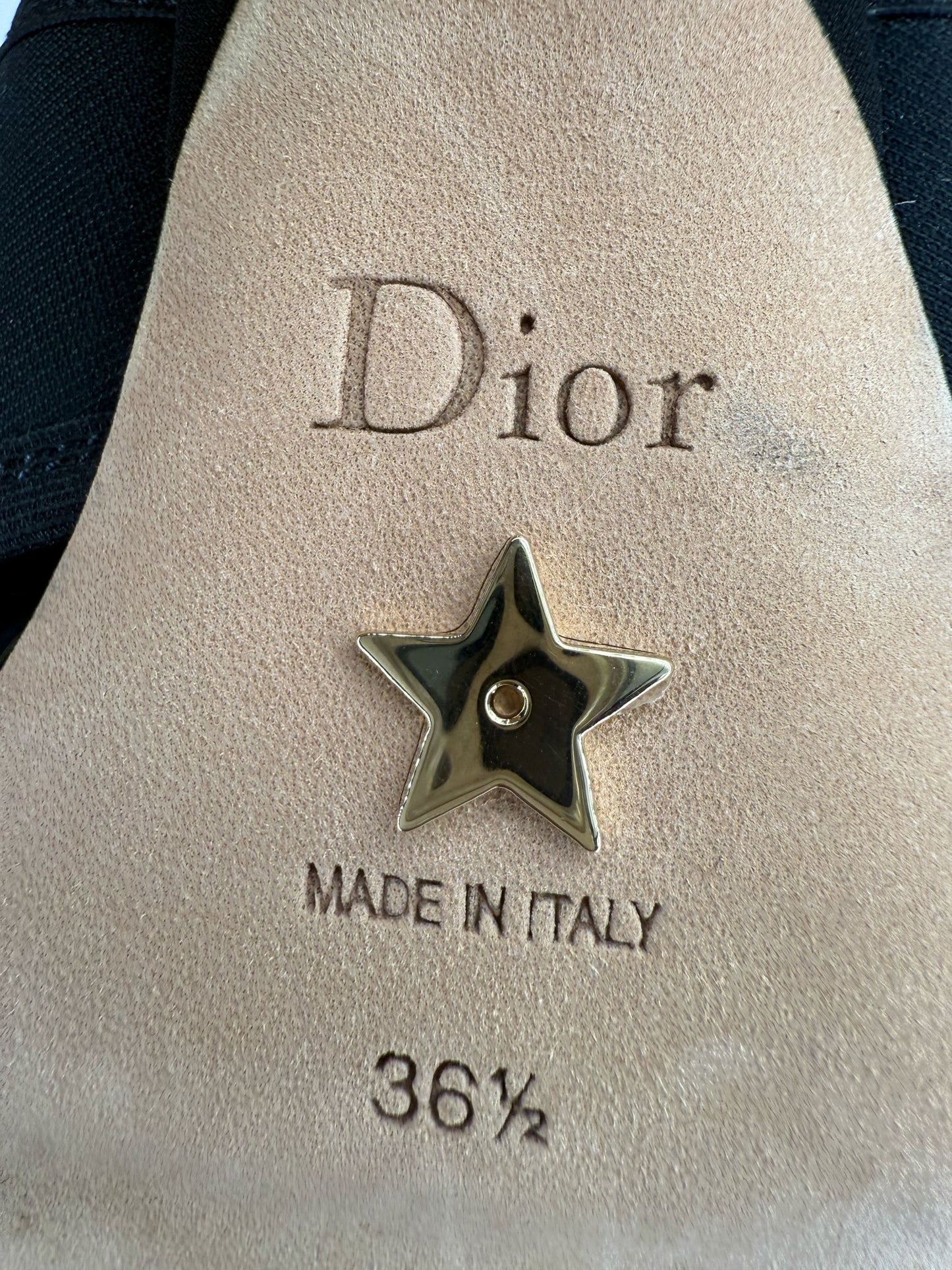 DIOR X ROGER VIVIER 62-66 Black Patent Leather Pumps IT36.5