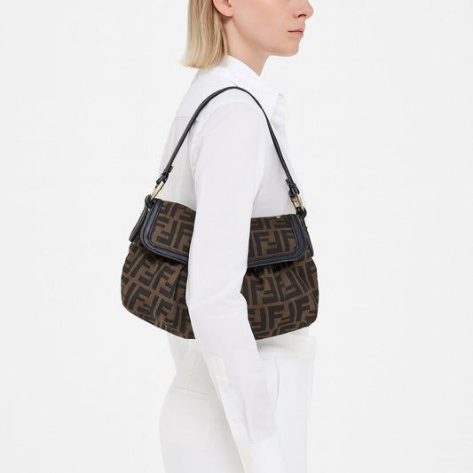 FENDI FF Zucca Vintage Shoulder Bag