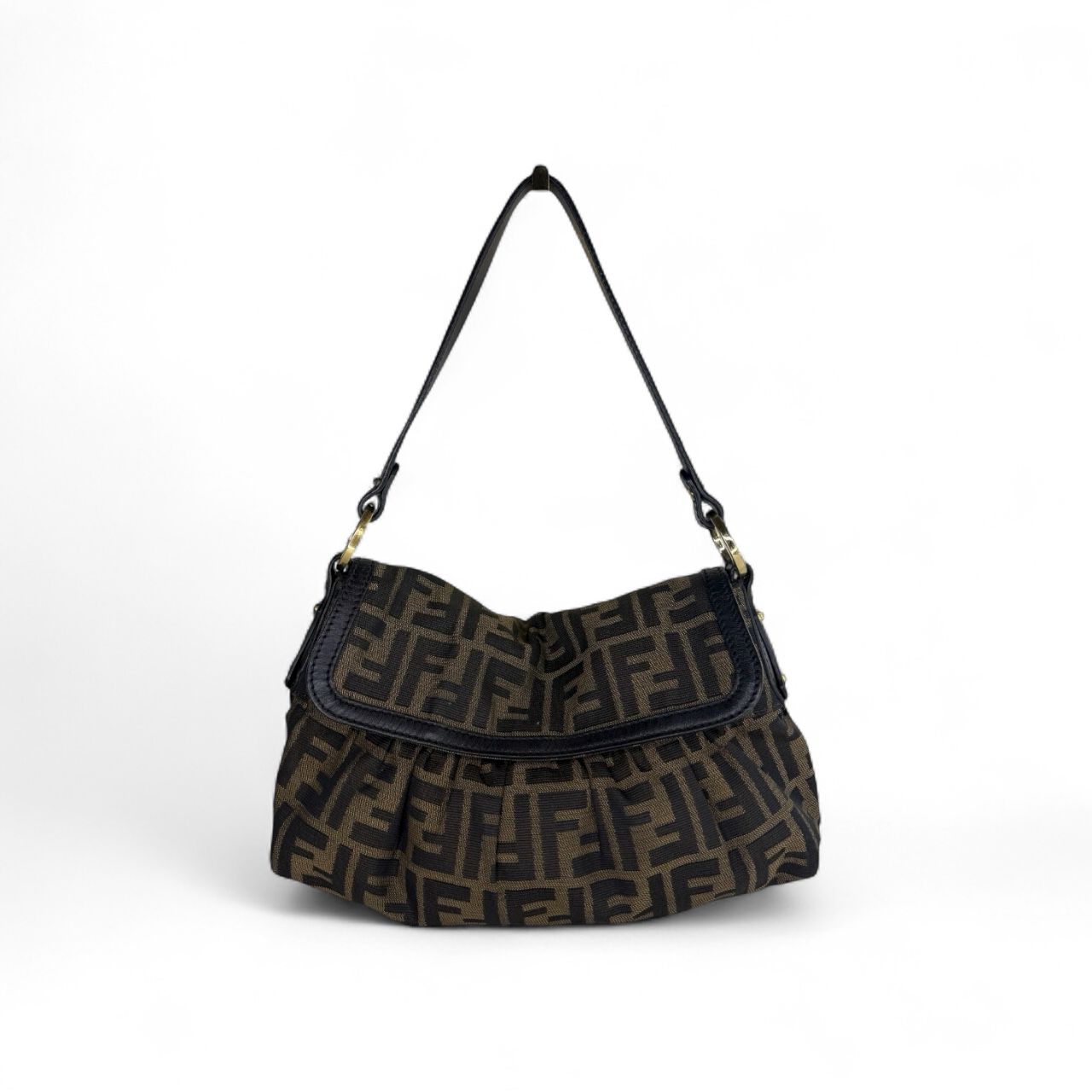 FENDI FF Zucca Vintage Shoulder Bag