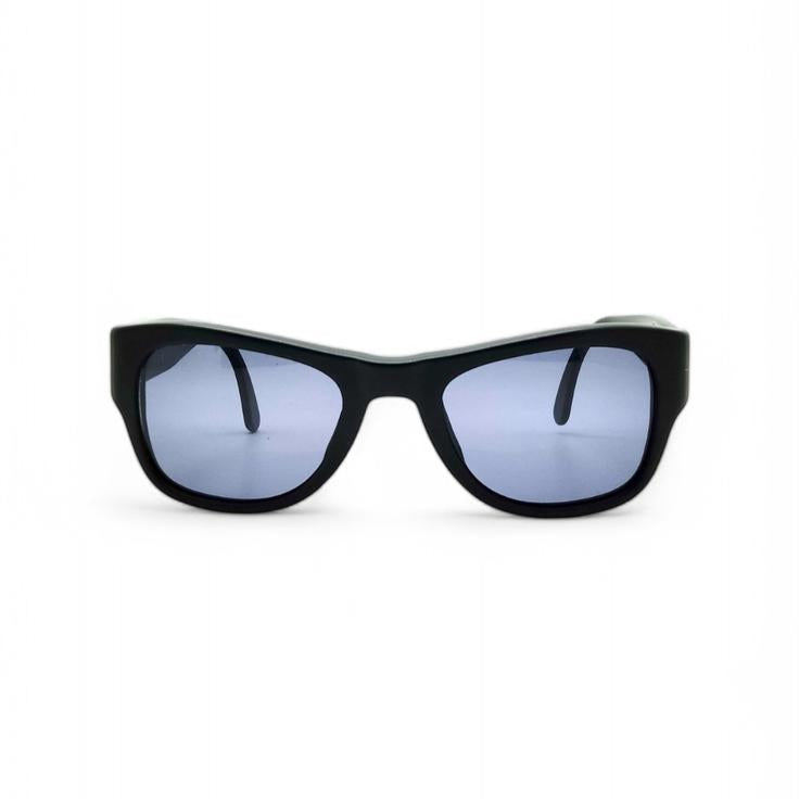 CHANEL Black CC Square Frame Sunglasses