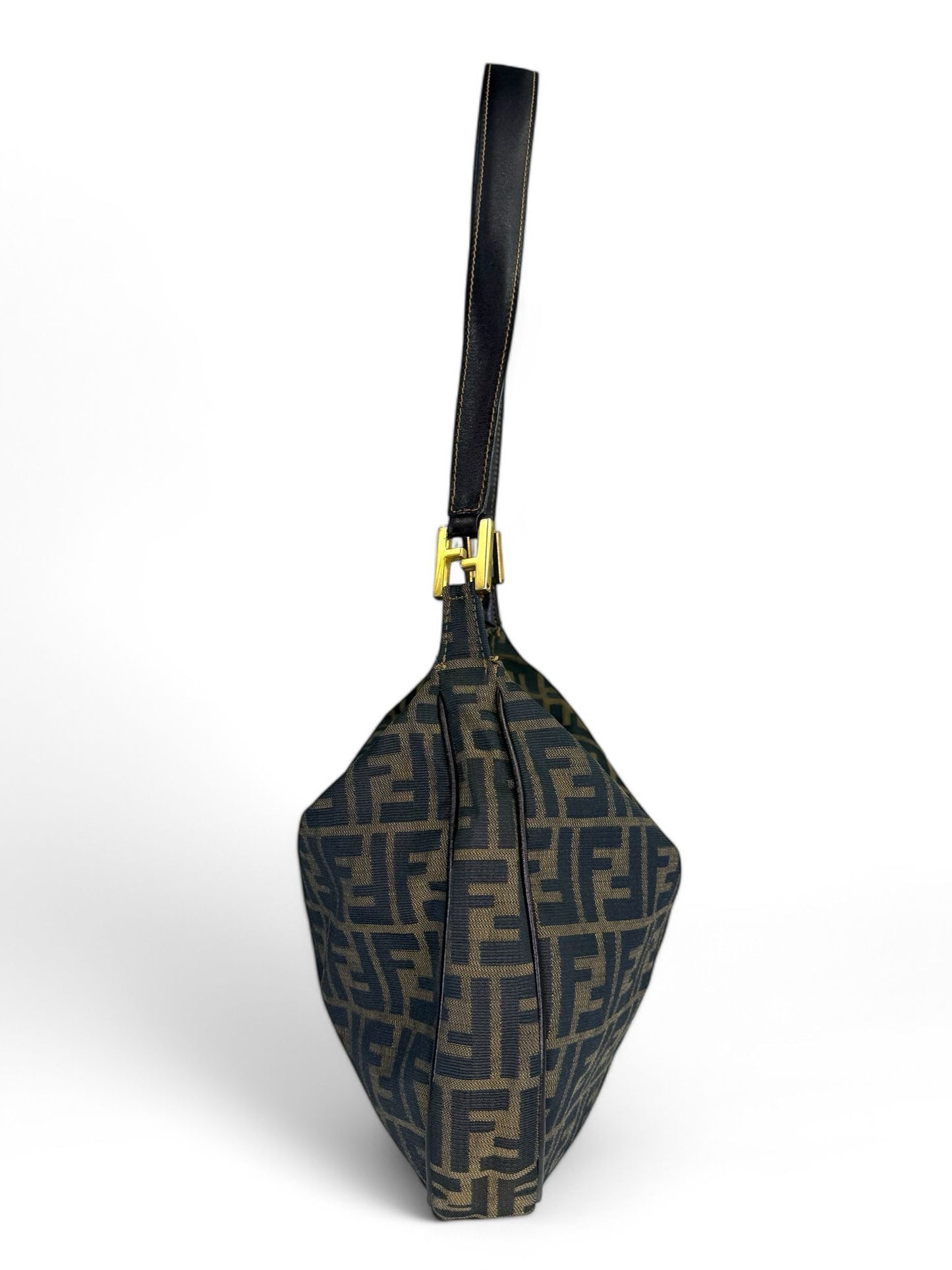 FENDI FF Zucca Hobo Shoulder Bag
